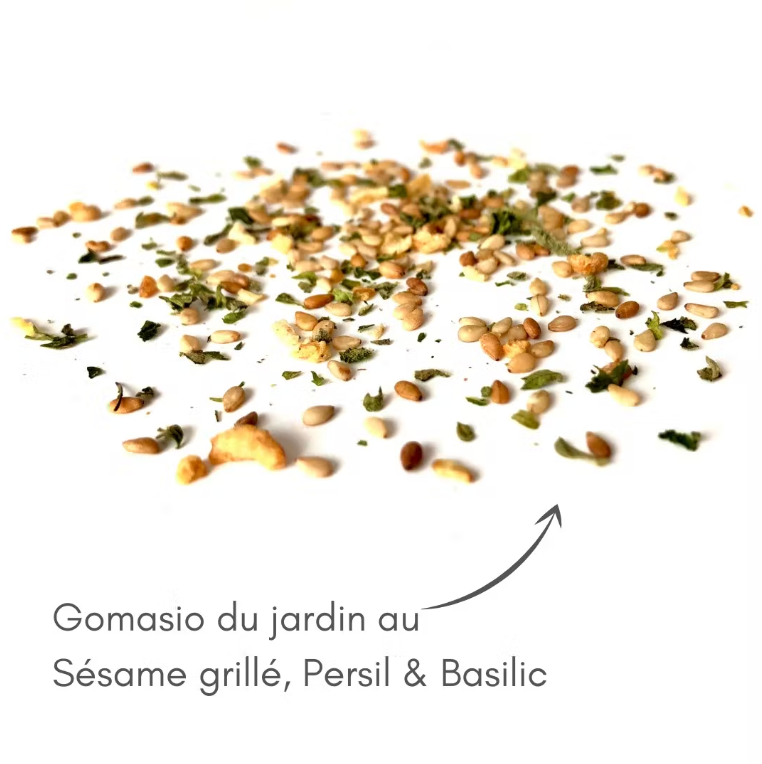 le jardin est la recette- gomasio du jardin-aide culianire-sel et epices