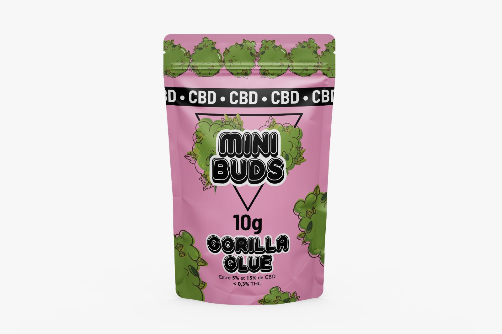 mini-buds-gorilla-glue-cbd-pas-cher