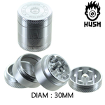 Grinder-Metal-Kush-Bong-Argos-30-Silver-30mm