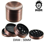 Grinder-Metal-Kush-Bong-Curved-50-Cuivre-50mm