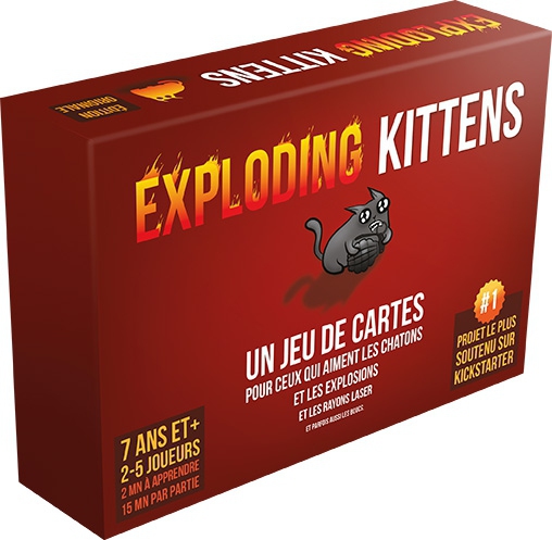 Exploding Kittens: le jeu de base