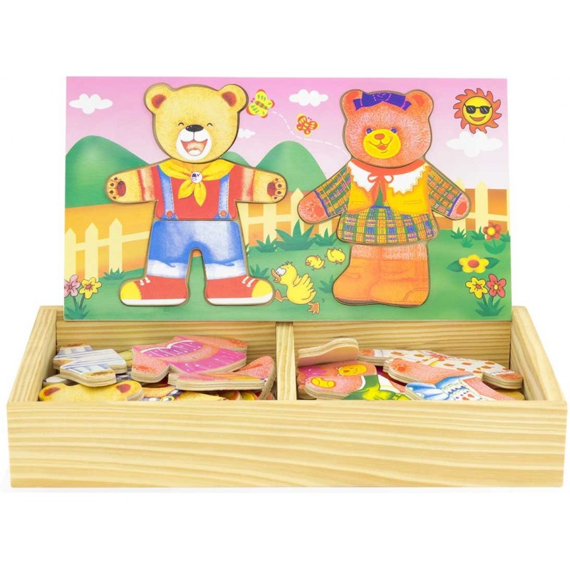 Ulysse Puzzle encastrement couple d\'oursons