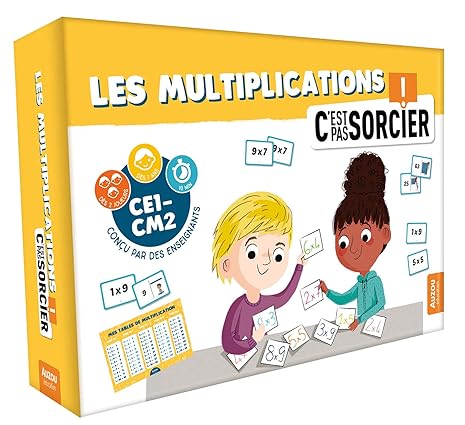 AUZOU Les multiplications c\'est pas sorcier