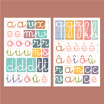 Abecedaire-Alphabet-Francais-lettres-cursives-Enfant-Jeu educatif
