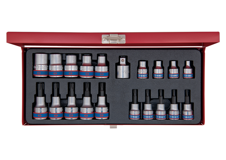 Douille Longue Pour Vis Mâles Torx 3/8" - E6