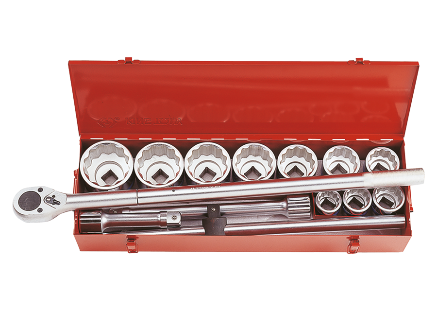 Douille Métrique 3/8" Standard 11 Mm KING TONY - Chrome Vanadium, Finition Chromée