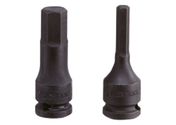 QUARKZMAN 2 Embouts à Choc Hexagonaux H11 11mm 1/2" Acier CR-MO Rallongés Pour Clé à Cliquet Électrique