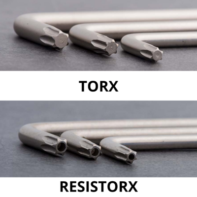 Resistorx Clés mâles - TORX et RESISTORX - nicam-outillage