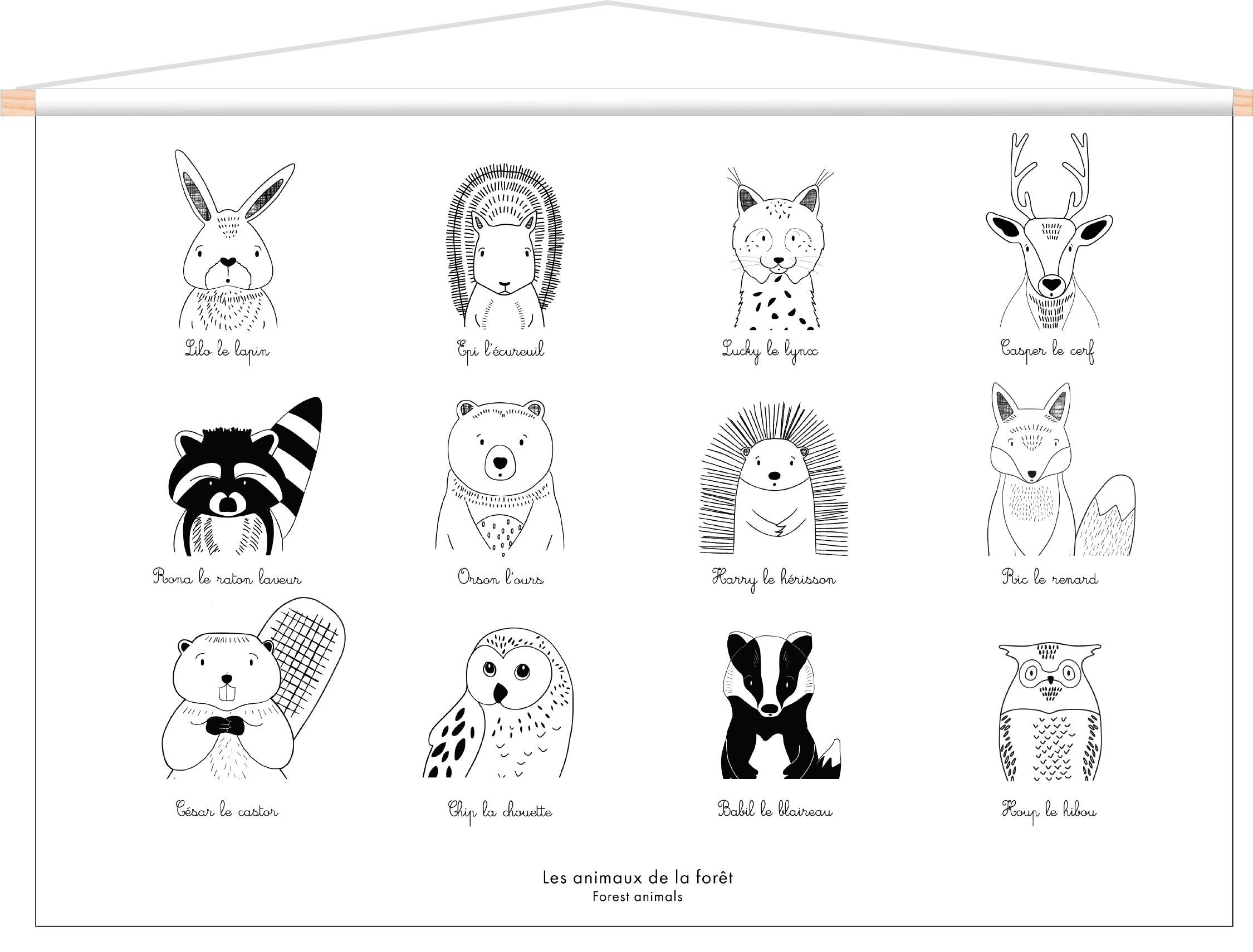 TENTURE ANIMAUX FORET