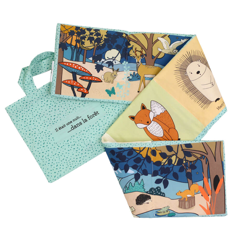 livre-bébé-tissu-foret-petit-bloom