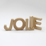 lettre en bois pour apprendre en samusant