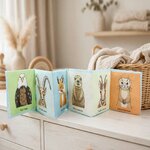 livre tissu éveil bébé petit bloom