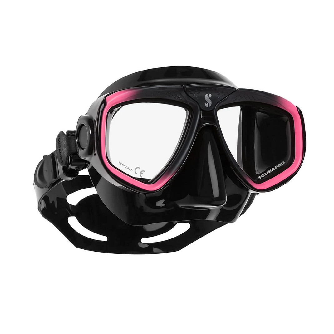 SCUBAPRO ZOOM EVO noir rose Verres progressifs