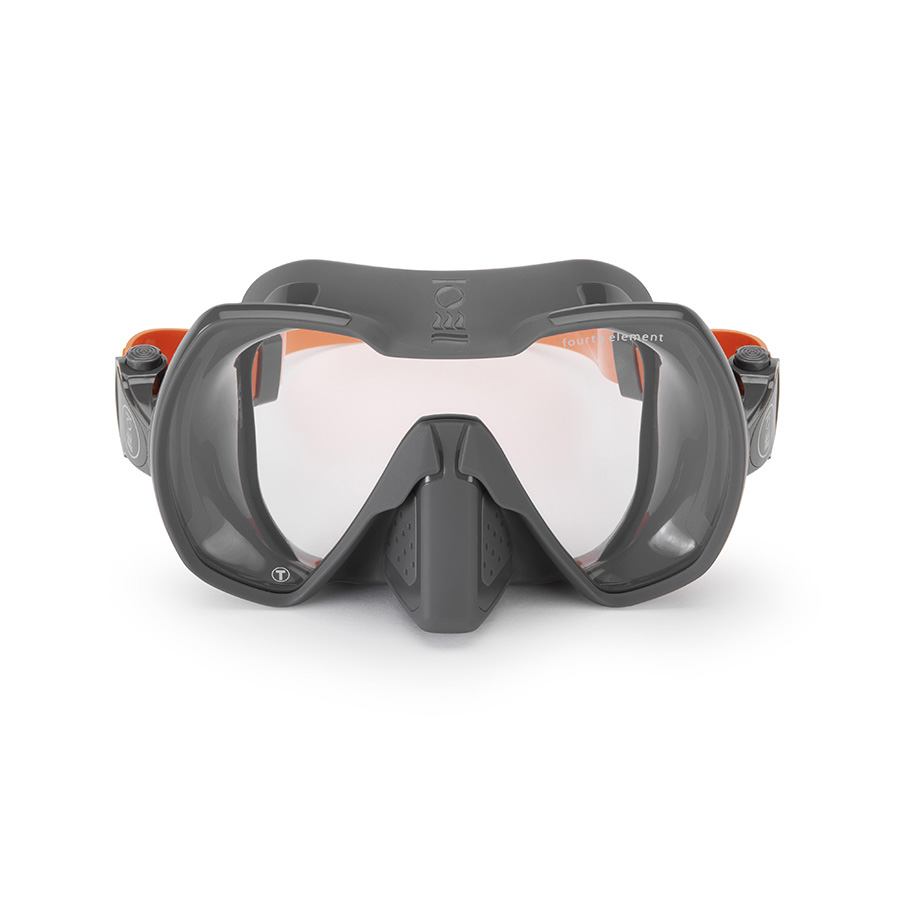 masque de plongée verres progressifs fourth element Seeker gris transparant