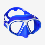 masque de plongée progressif  sealhouette-white-blue