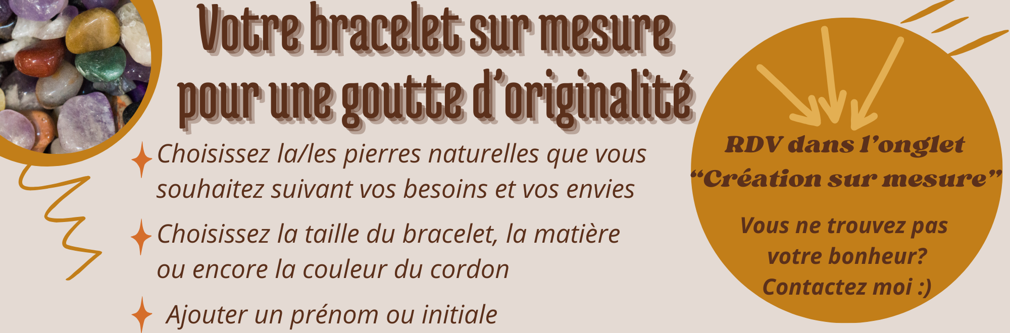 votre bracelet sur mesure pour une goutte d originalite