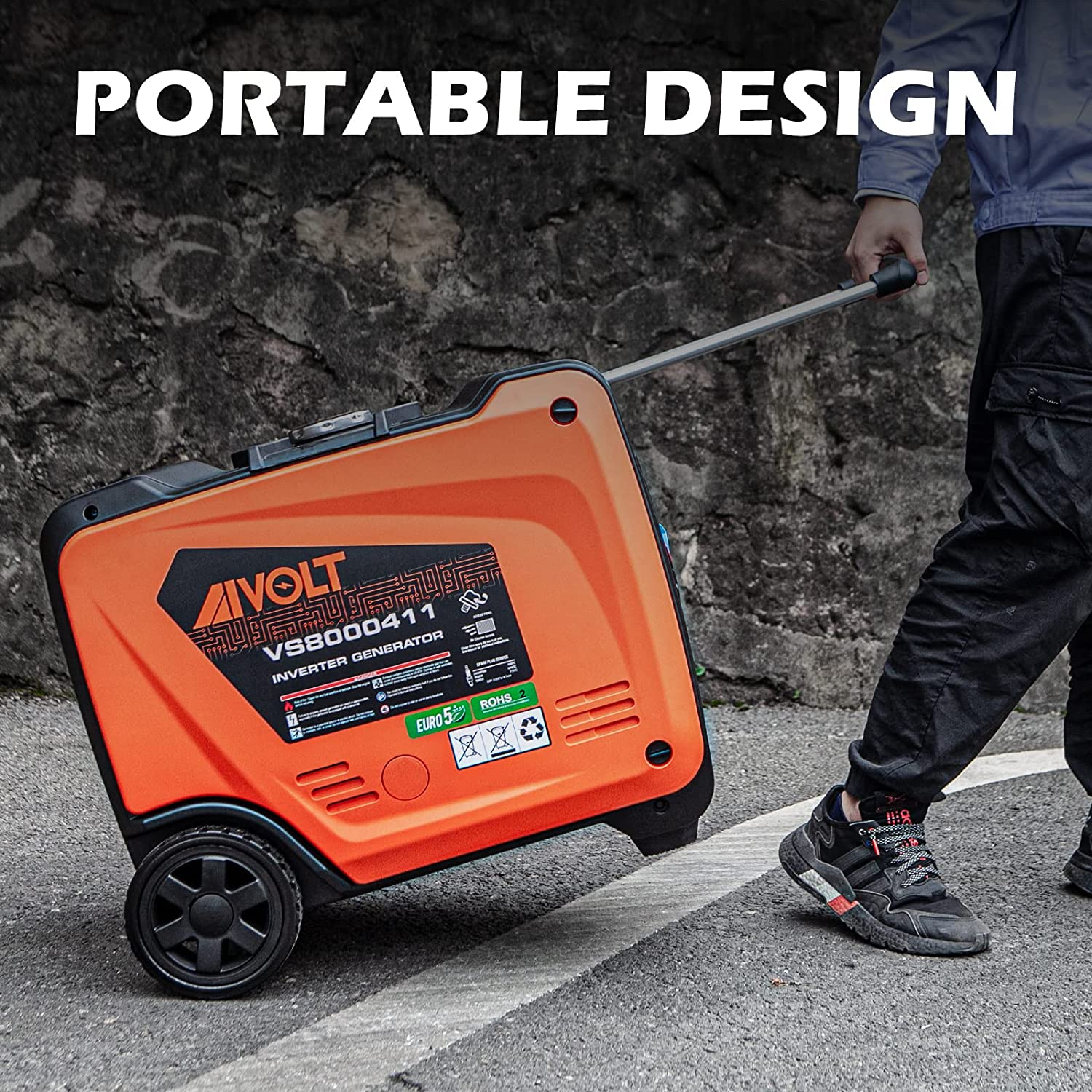 Groupe électrogène essence AIVOLT 6000 W, vue 4