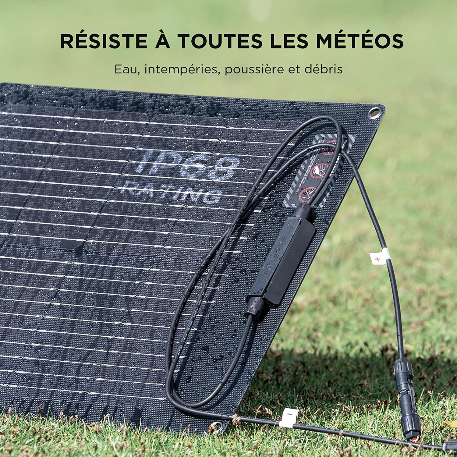 Panneau solaire portable EcoFlow, vue 6