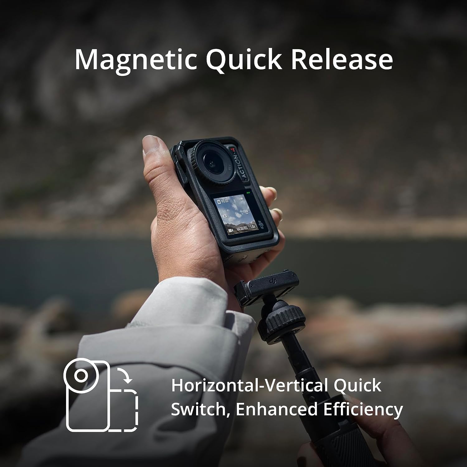 Caméra daction DJI Osmo Action 4, vue 3