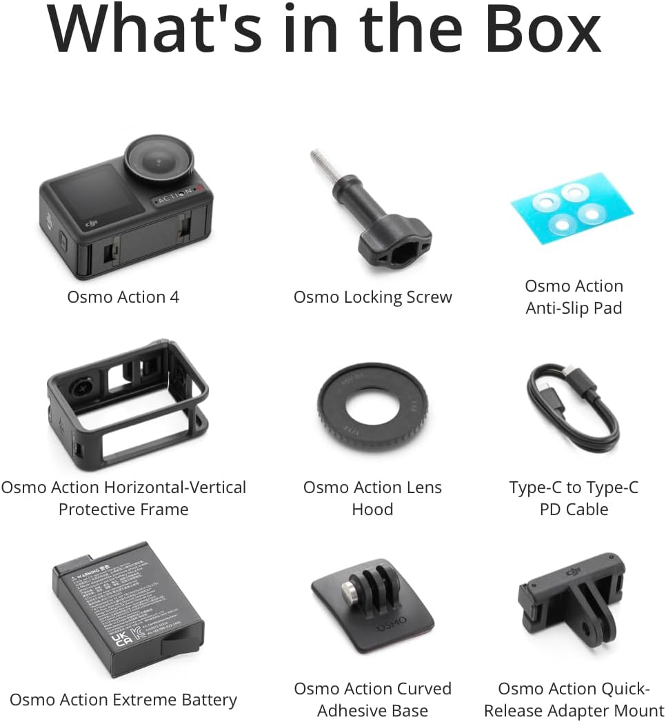 Caméra daction DJI Osmo Action 4, vue 6