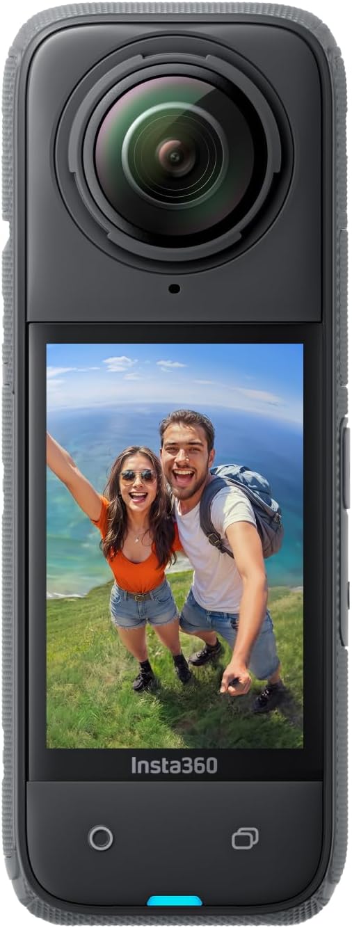 Insta360 x4 cam ra d action 360 8k tanche
