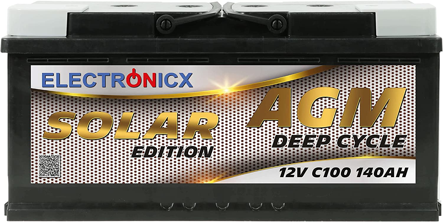 Batterie solaire AGM Electronicx 12 V 140 Ah