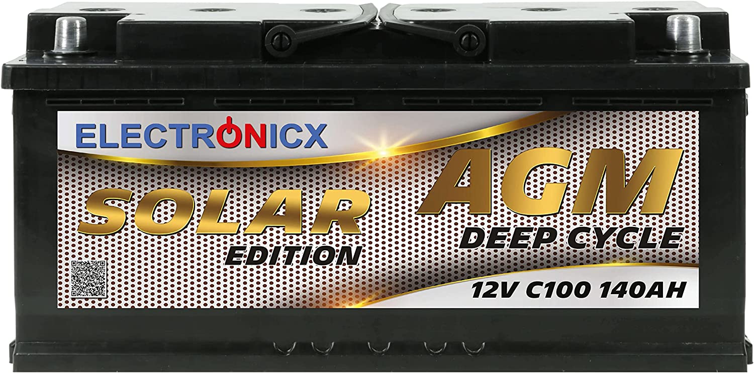 Batterie solaire AGM Electronicx 12 V 140 Ah, vue 4