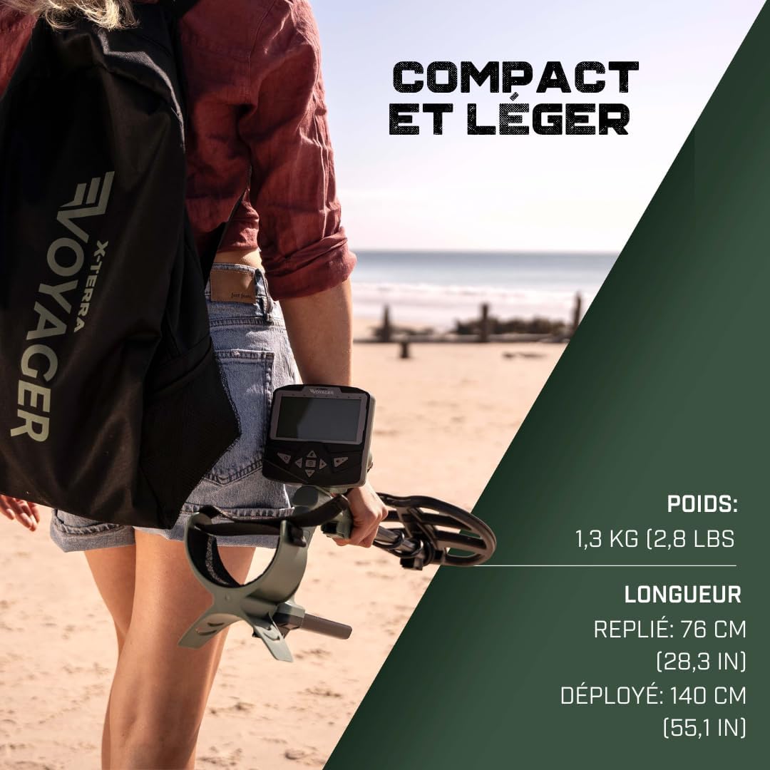 Détecteur de métaux Minelab X-Terra Voyager, vue 2