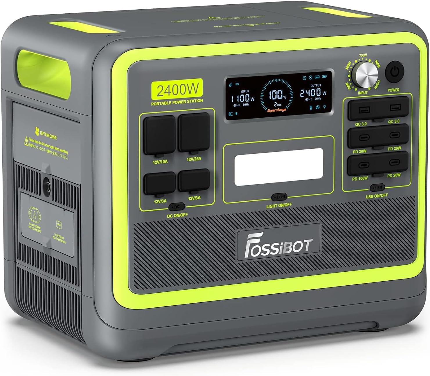 Station électrique portable FOSSiBOT F2400