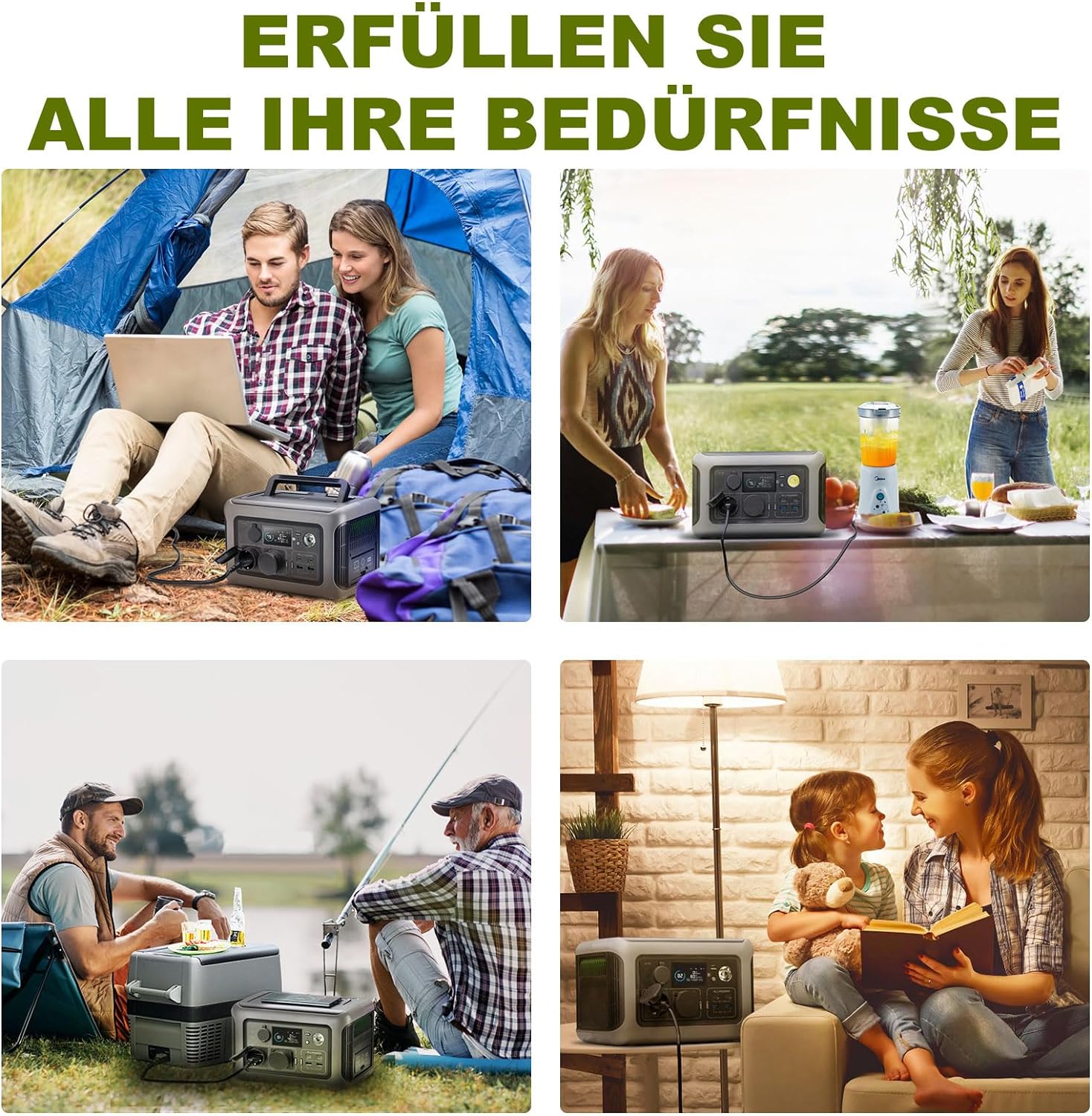 Centrale électrique portable ALLPOWERS R600, vue 8