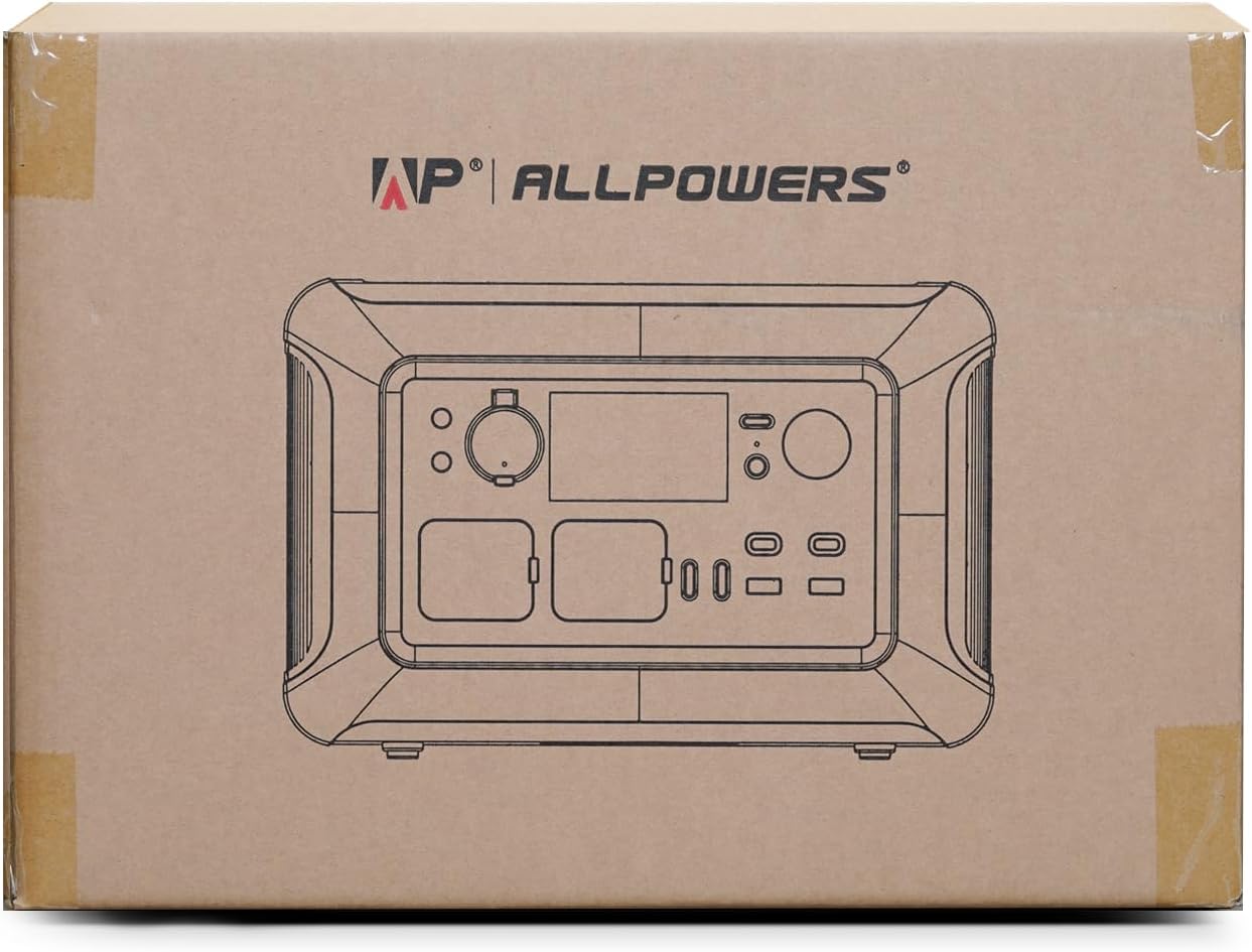 Centrale électrique portable ALLPOWERS R600, vue 9