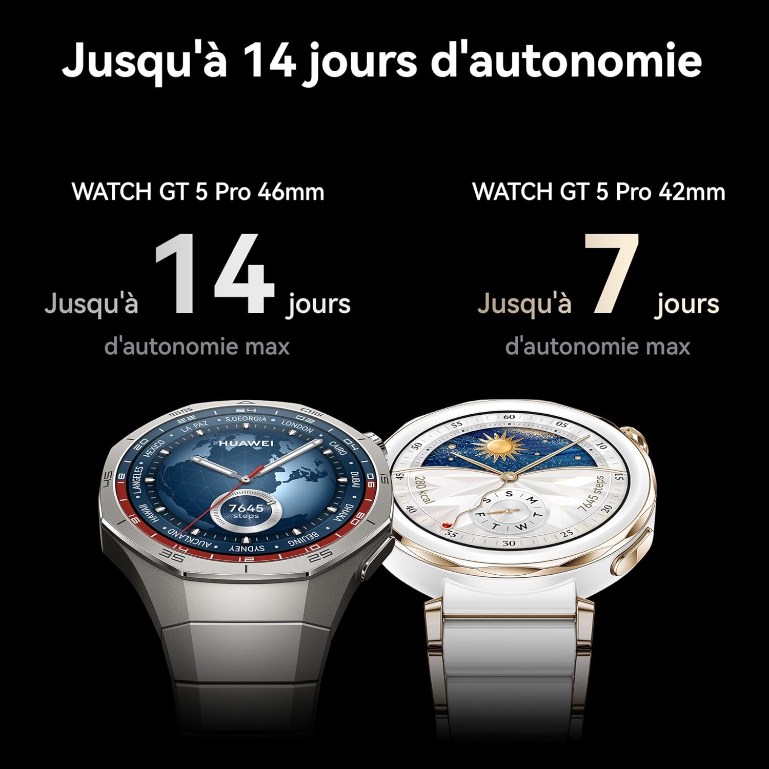 Montre connectée HUAWEI Watch GT 5 Pro, vue 6
