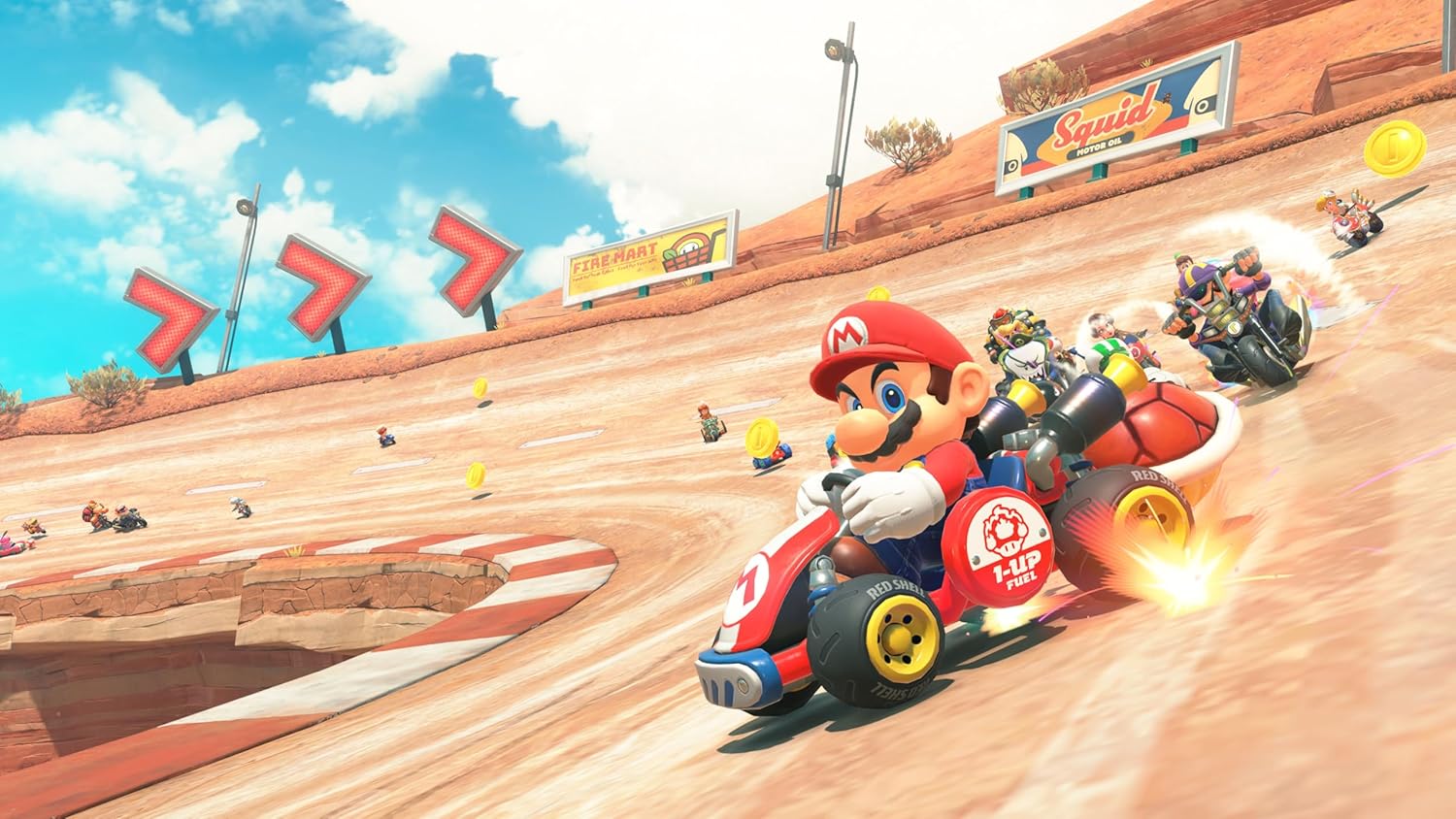 Console Nintendo Switch 2 avec Mario Kart World, vue 10
