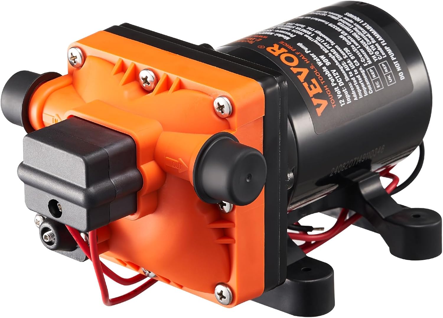 VEVOR Pompe à Eau à Membrane 12 V