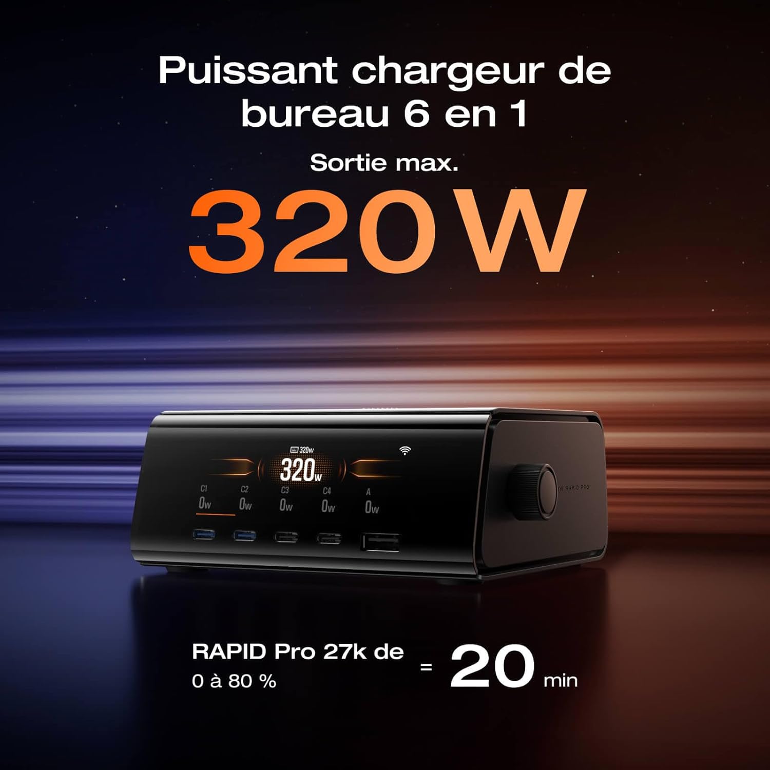 Chargeur de Bureau EF EcoFlow Rapid Pro