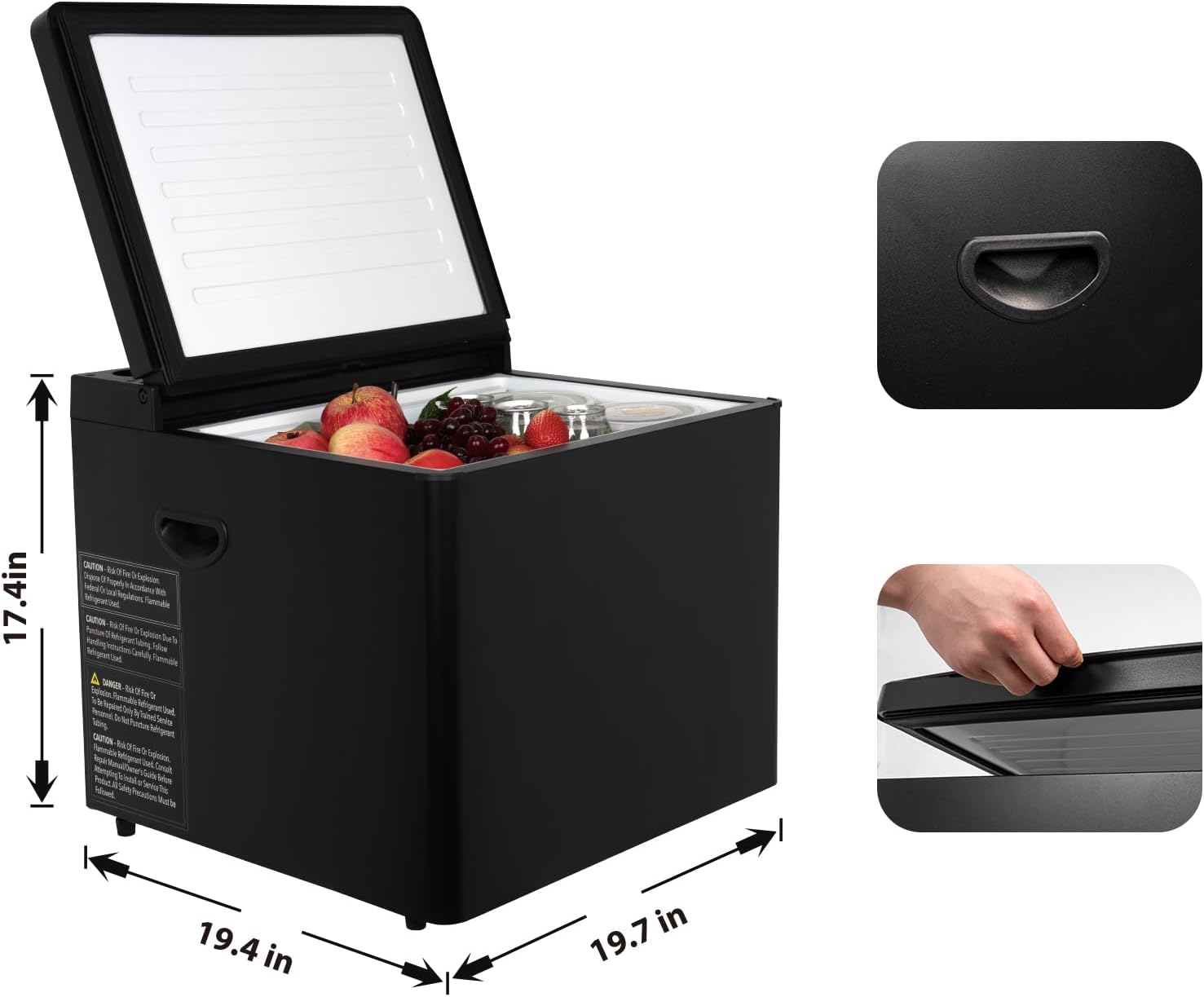 Frigo Trimixte Techomey HSG-40B2E-P