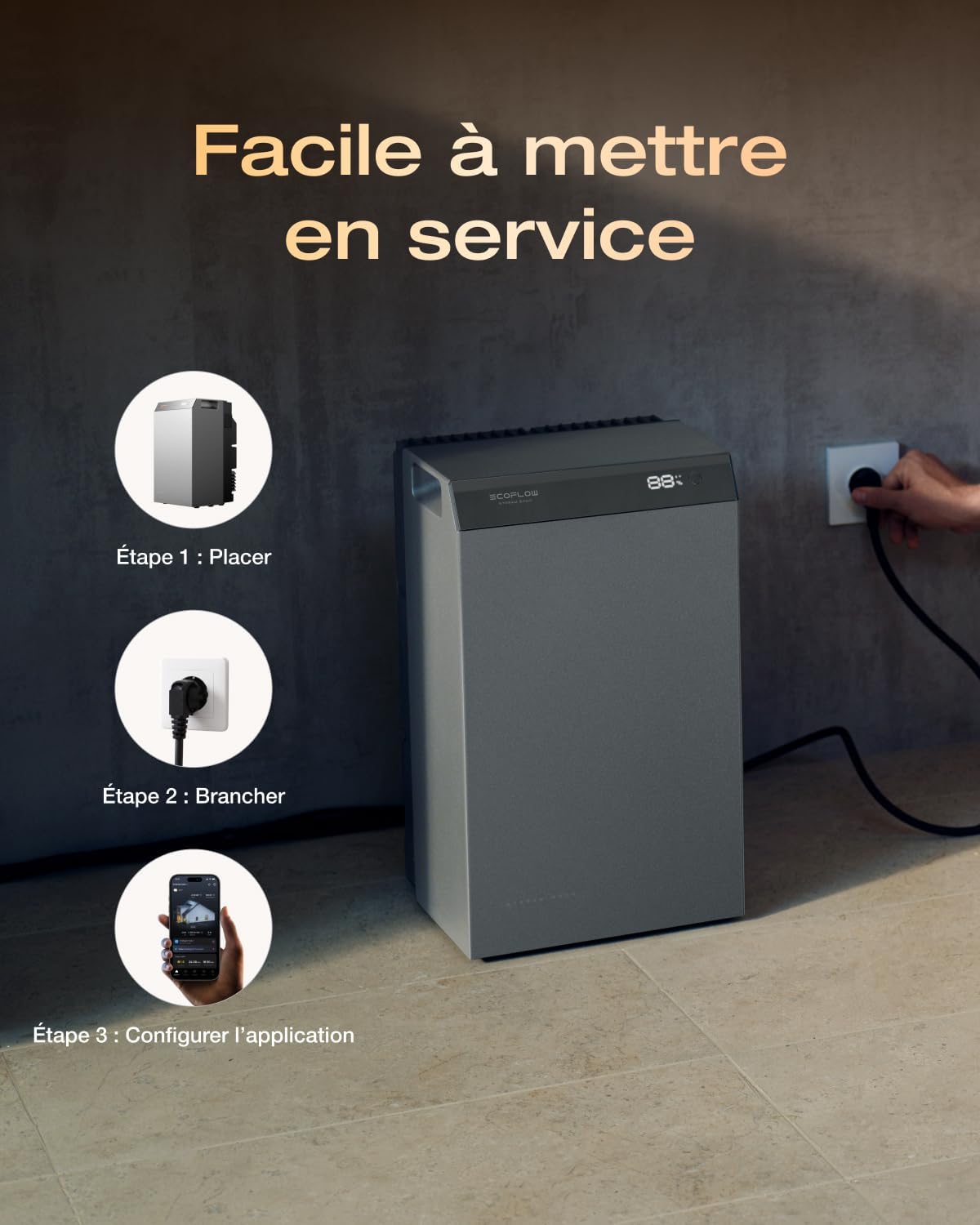 Centrale solaire EcoFlow STREAM AC 5000, vue 5