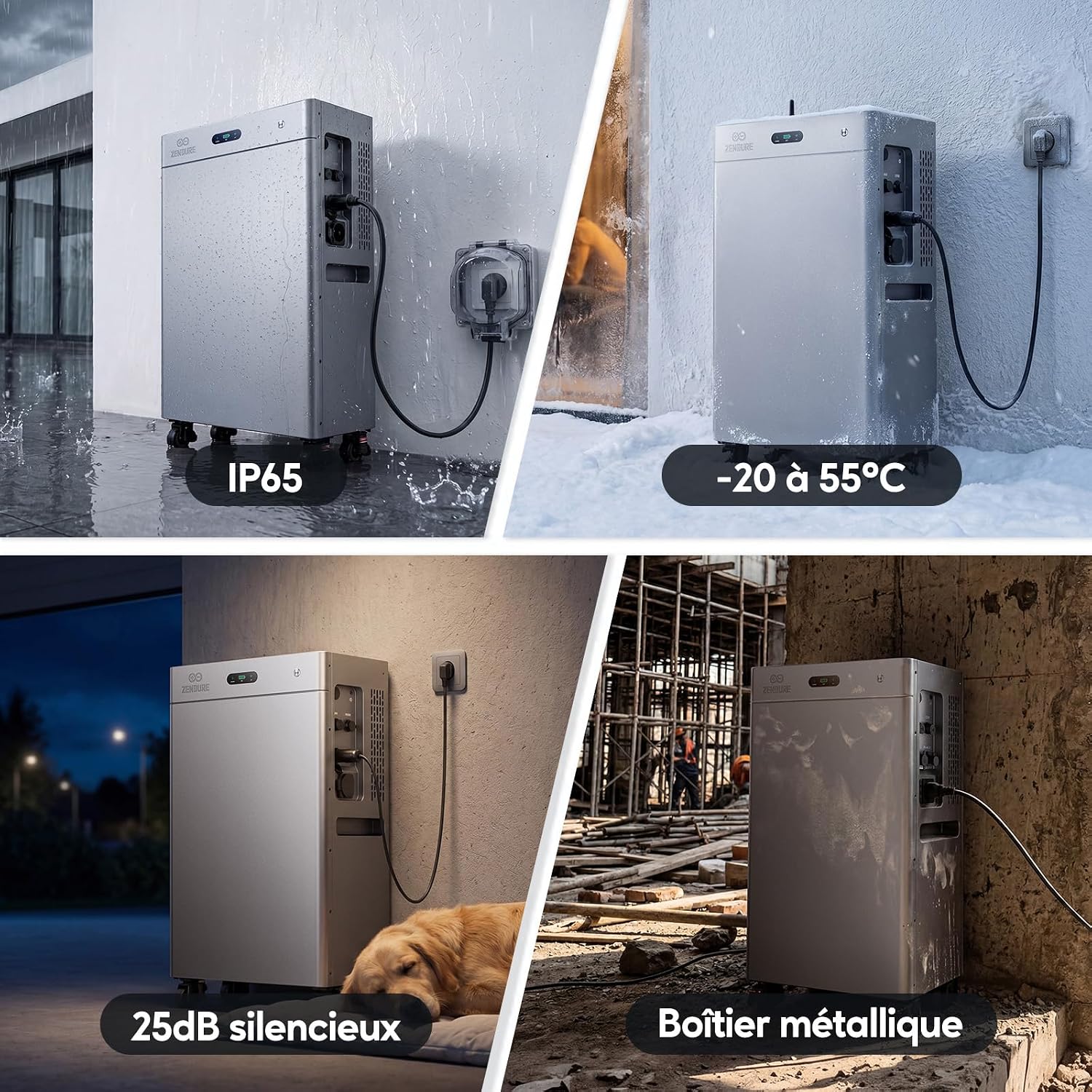Batterie solaire Zendure SolarFlow 4000 Mix AC+, vue 8