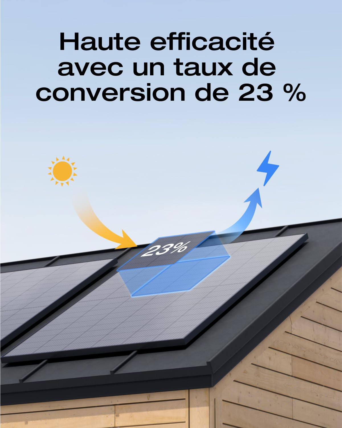 Kit solaire EcoFlow STREAM 800 W avec 4 panneaux, vue 9