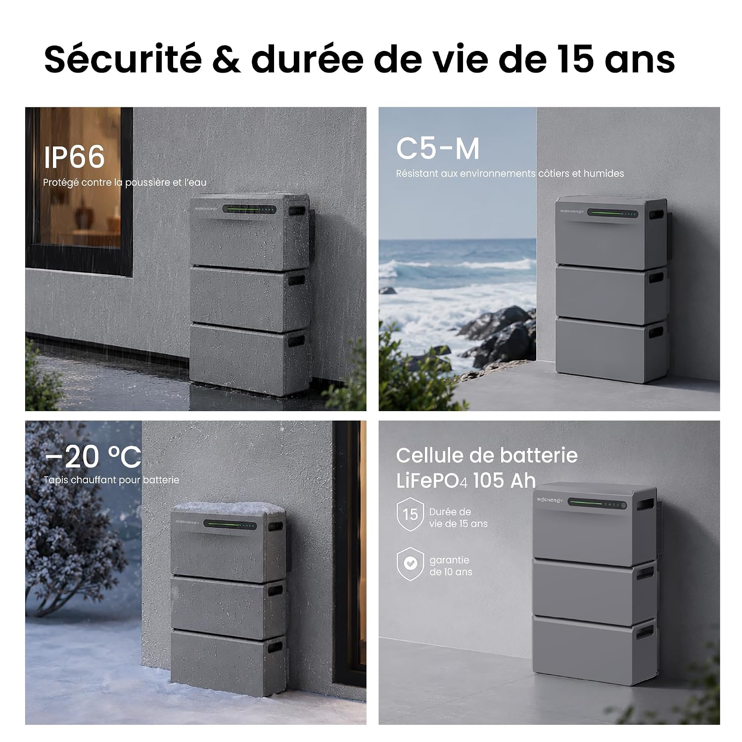 Kit solaire SigenMate 2700 Ultra, vue 8