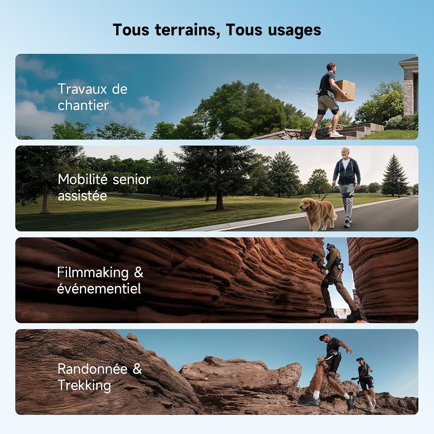 Exosquelette électrique NAVEE EXO S Pro, vue 3