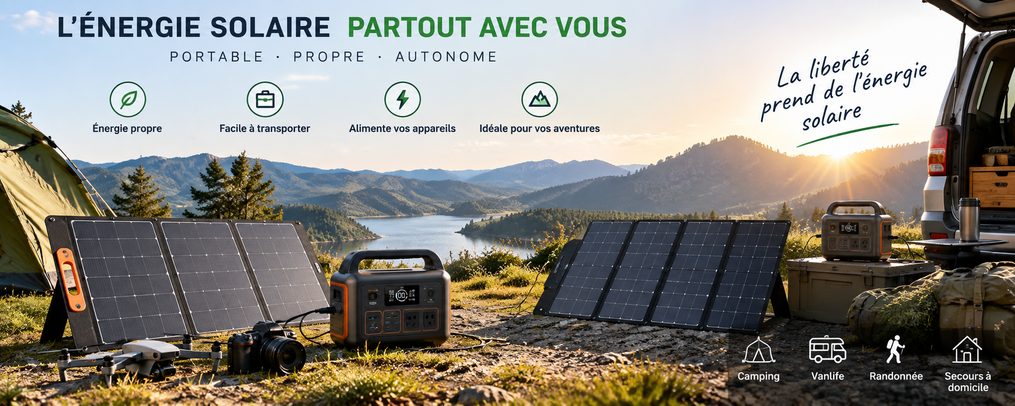 centrale solaire portable