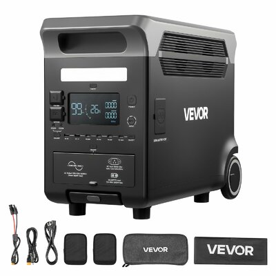 Station électrique VEVOR 3600 W 3840 Wh LiFePO4