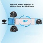Dashcam camion VSYSTO 4 caméras, vue 3
