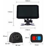 Dashcam camion VSYSTO 4 caméras, vue 8