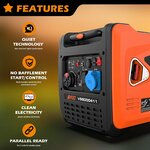 Groupe électrogène essence AIVOLT 6000 W, vue 2
