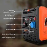 Groupe électrogène essence AIVOLT 6000 W, vue 3