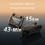 Drone à trois caméras DJI Mavic 3 Pro, vue 3