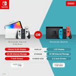 Console Nintendo Switch modèle OLED, vue 10