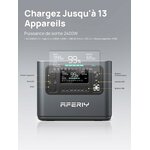 Centrale AFERIY P210 avec panneau solaire S400A1, vue 4